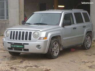 jeep patriot 2.0 crd 140 ch limited 2 ou 4 roue motrices