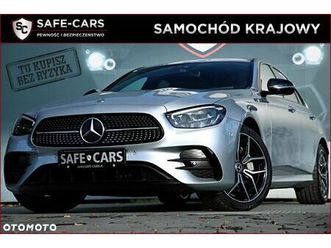 mercedes-benz klasa e 220 d 4-matic amg