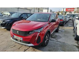 peugeot 3008 allure ph2 1.2 essence 130cv eat6 boite auto 2022 1*main garantie