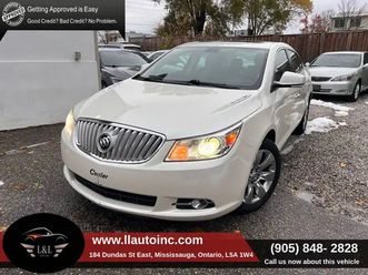 2012 buick lacrosse 4dr sdn fwd w/1sd