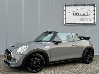 mini cooper s mini cabrio 2.0 chili serious business automaat