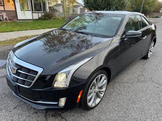 2015 cadillac ats coupe 3.6 luxury low miles! awd