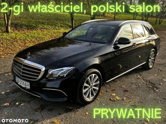 mercedes-benz klasa e 220 d 4matic 9g-tronic exclusive