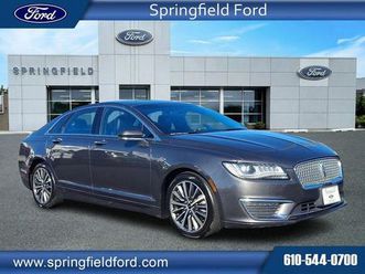 used 2018 lincoln mkz select