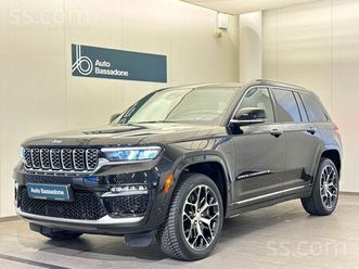 jeep grand cherokee, cena 72 990 €. jeep grand cherokee summit baltics 4xe, palīdzēsim aizmugurē - sludinājumi