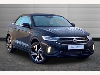 volkswagen t-roc 1.5 tsi r-line 2dr dsg convertible 2025, 9164 miles, £29595 - 32987896 - exchangeandmart.co.uk