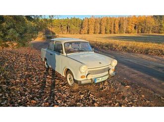 trabant 601s deluxe 1986 2.hand gletscherblau