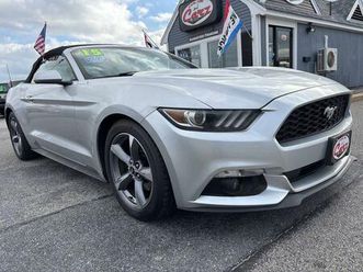 used 2015 ford mustang v6