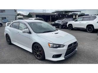 2008 mitsubishi lancer evolution blanc automatique condui...