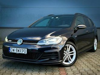 volkswagen golf vii gtd 2.0 tdi 184km kombi salon pl i wlaściciel bezwypadkowy hak wroclaw