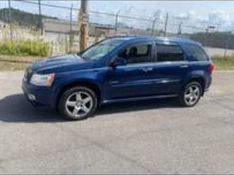 08 awd pontiac torrent. gxp special edition