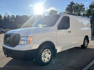 2020 nissan nv 2500 hd sv nice bins ladder rack 1-owner cargo van