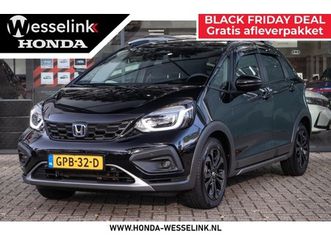 honda jazz - 1.5 e:hev advance crosstar - afn. trekhaak | dealer ond. | 1e eig. | magic seats | apple c