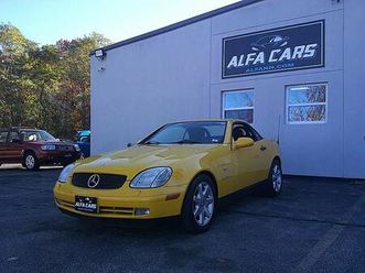 1999 mercedes-benz slk 230 2dr,convertible, kompressor roadster 2.3l