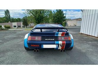 1990 renault alpine gta bleu foncé manuel, 5 vitesses con...