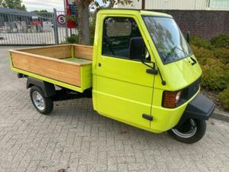 piaggio ape tm tuk tuk met stuur en handpook (bj 2003) — overige auto's — marktplaats