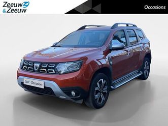 dacia duster 1.3 tce prestige automaat navi airco trekhaak camera sidesteps hoge instap lm velgen apple carplay android auto zeer mooie auto dealer onderhouden
