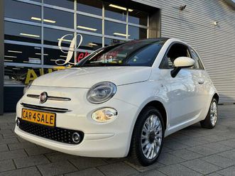fiat 500c cabrio 1.0 hybrid lounge - navigatie / apple carplay i airco i pdc i sport velgen i dealer onderhouden