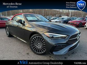 new 2026 mercedes-benz cle 300 4matic cabriolet