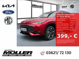 mg hs phev luxury navi leder 360 kamera led dab