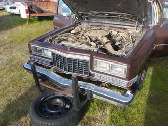 1985 dodge diplomat ex chp police car
