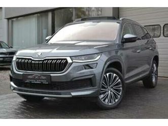 ② ajout en cuir pour skoda kodiaq 2.0tdi dsg pano. croisière — skoda — 2ememain