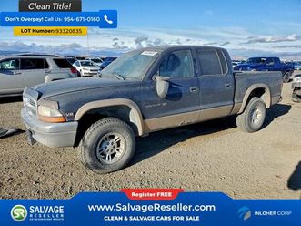 2000 dodge dakota 4x4 quad cab