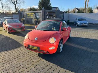 volkswagen new beetle cabriolet 1.6 klima leder