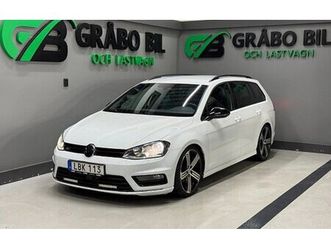 volkswagen golf sportscombi 2.0 tdi r-line euro-6 drag