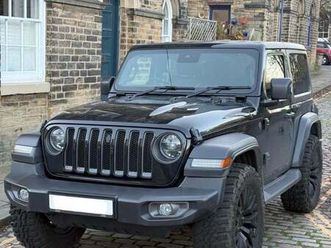 2021 jeep wrangler 2.0 gme rubicon suv 2dr petrol auto 4wd euro 6 (start/stop) (272 ps) convertible petr...