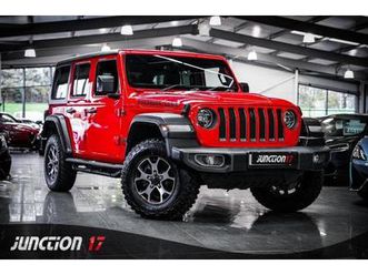 2021 jeep wrangler 2.0 gme rubicon auto 4wd euro 6 (start/stop) 4dr convertible petrol automatic