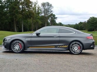 mercedes-benz c-class 4.0 c63 v8 biturbo amg s final edition coupe 2dr petrol spds mct euro 6 (start/stop) (510 ps)