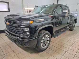 chevrolet silverado 2500hd custom cabine multiplace 4rm boite de