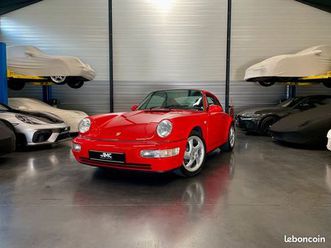 (964) carrera 4 ? 250 cv rouge indien bo