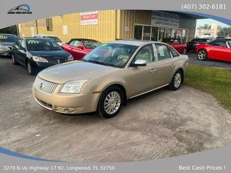 used 2008 mercury sable sedan 4d