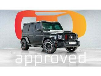 mercedes-benz g 63 amg g700 brabus widestar | aed 9,672 pm | warranty october 2026 | gcc