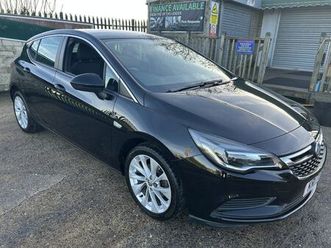 2017 vauxhall astra 1.4i 16v turbo energy