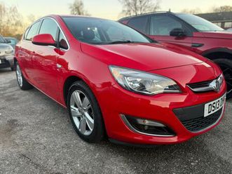 2013 vauxhall astra 2.0td sri ecoflex (start/stop) hatchback