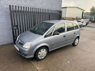 2008 vauxhall meriva 1.6 life (a/c)