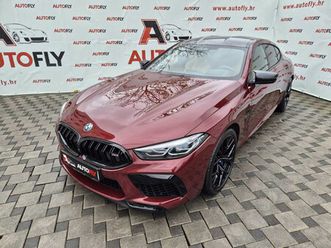 bmw m8 grancoupe, laser, 360kam, h/k, acc, headup, softclose