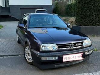 ② golf 3 vr6 — volkswagen — 2ememain