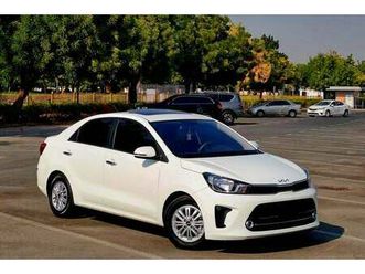 kia pegas top 1.4l 570-monthly l gcc l sunroof, cruise, camera l agency warranty