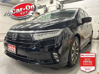 used 2022 honda odyssey ex-l navi |8-pass |htd leather |sunroof | carplay
