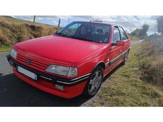 1995 peugeot 405 rouge manuel, 5 vitesses conduite à gauc...
