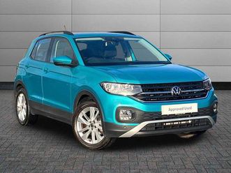 volkswagen t-cross - 1.0 tsi 110 se 5dr + front & rear sensors