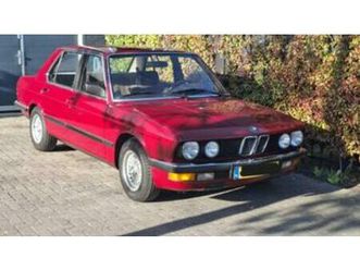bmw e28 518i 5-bak 3/1986 124 pk. geheel origineel! — bmw — marktplaats