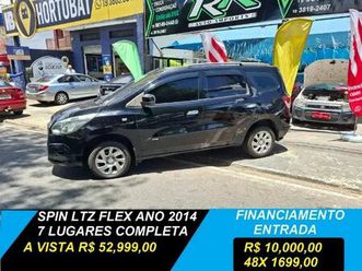 spin ltz 7 lugares completa ano 2014 financiamos até 100%