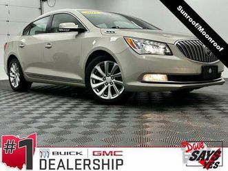 2015 buick lacrosse leather