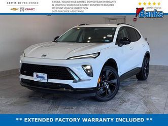 certified 2025 buick envision sport touring awd