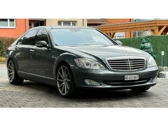 mercedes s 420 l cdi jg: 2007 mit 192‘000 km „mit ch zulassung“